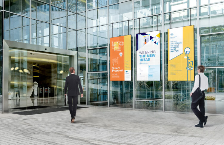 WTD world trade display outdoor window facing display solutions