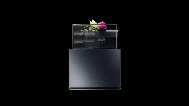 WTD-world-trade-display-OLED-Hideable-Stand-Version-OT-W-H55-1
