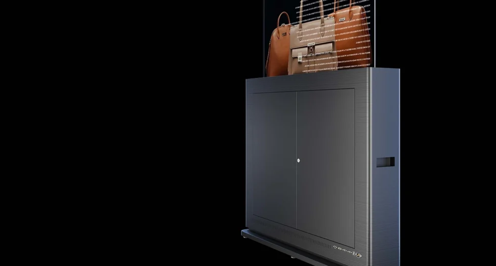 WTD-world-trade-display-OLED-Hideable-Stand-Version-OT-W-H55-4