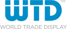 WTD world trade display logo footer